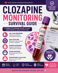 Clozapine Monitoring Survival Guide. More than 30 pages of Digital Download PDF