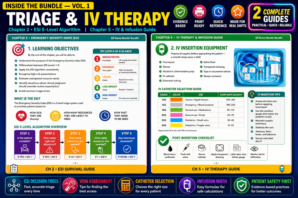 The ER Nurse Master Bundle
