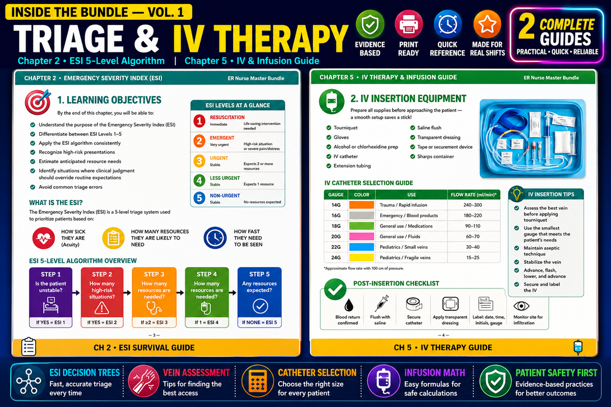The ER Nurse Master Bundle