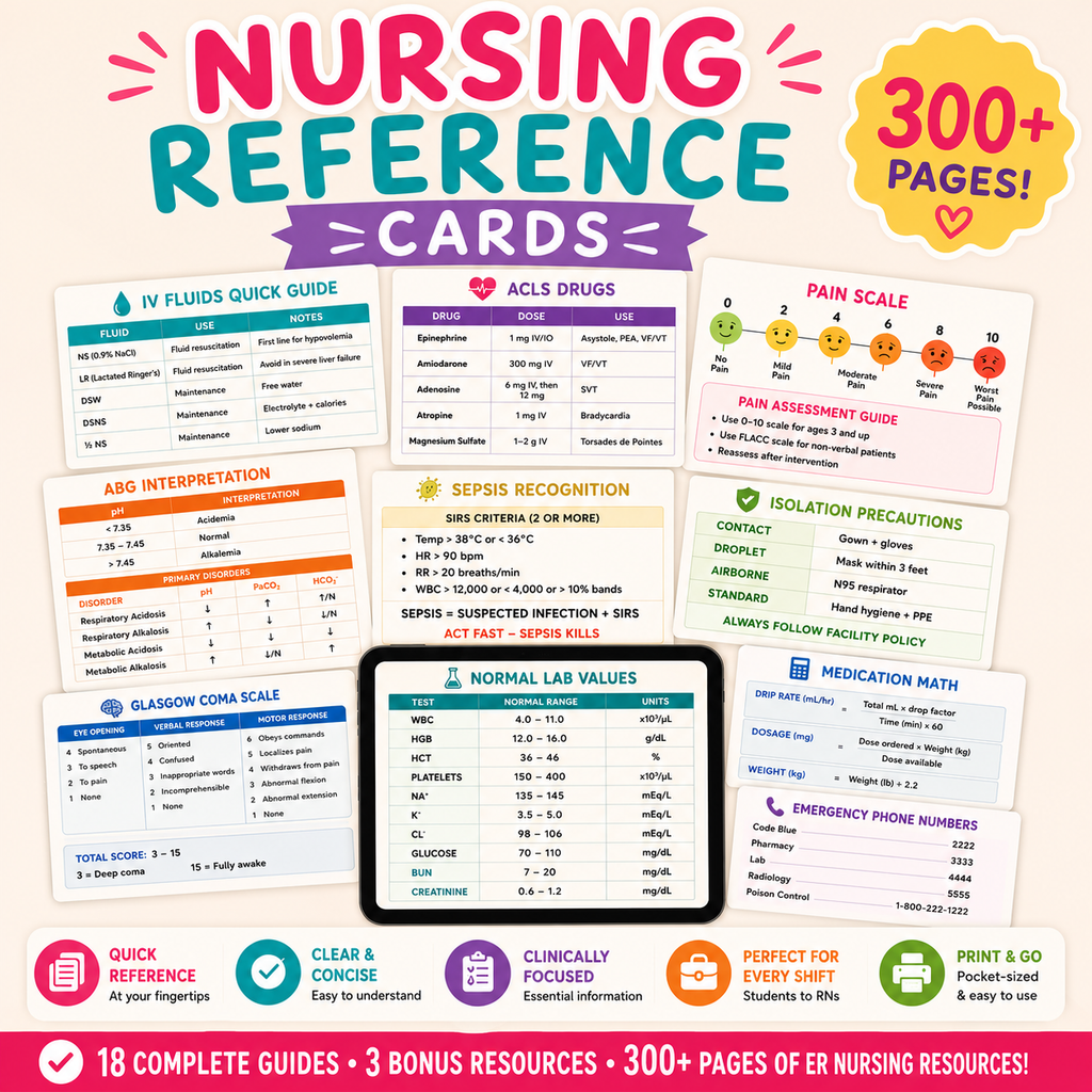 The ER Nurse Master Bundle