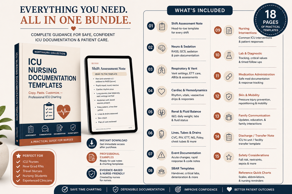 The ICU Clinical Mastery Bundle