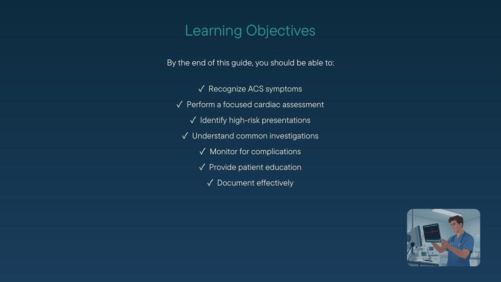 Learning Objectives preview page